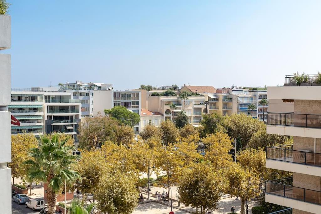 Cannes Palm Beach Parking, Clim, Wifi Plage 2' A Pieds Esterno foto